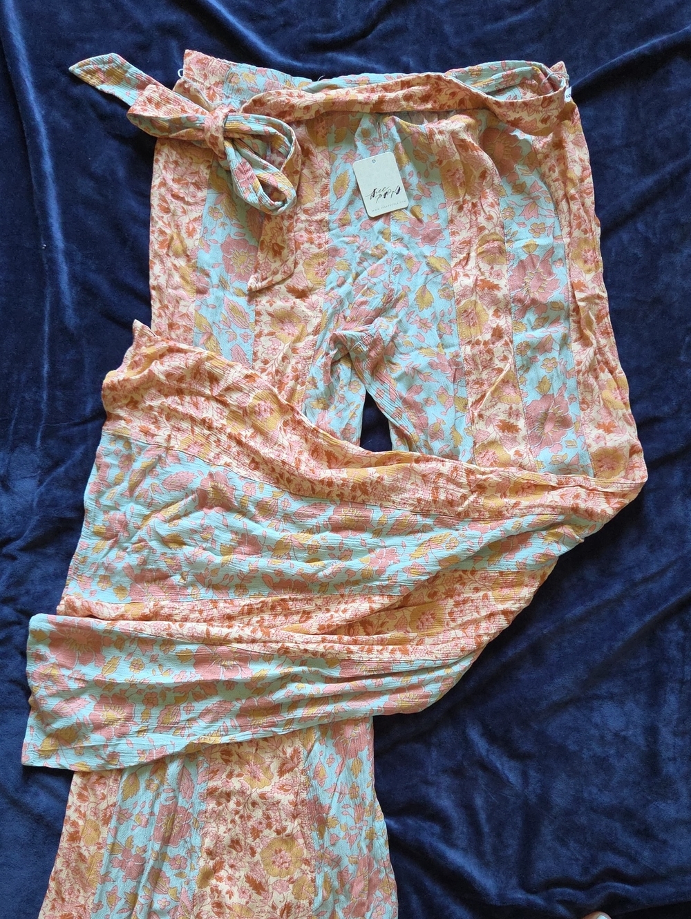 We The Free Floral Pants Small
